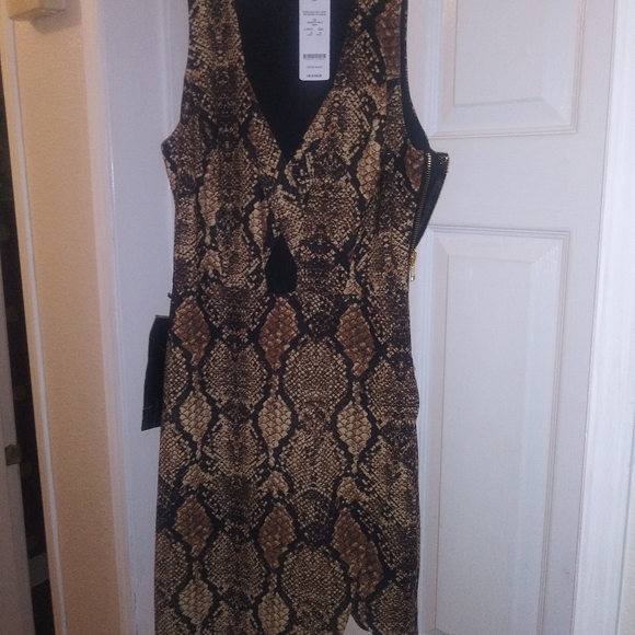 Bebe x naven snake print dress - Picture 1 of 8